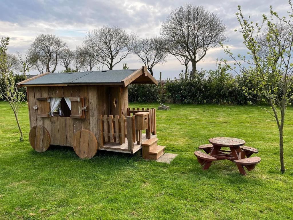 Mini Camping Drentse Monden Nieuw-Weerdinge Esterno foto